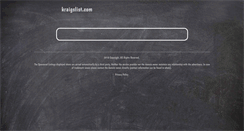 Desktop Screenshot of kraigslist.com