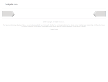 Tablet Screenshot of kraigslist.com